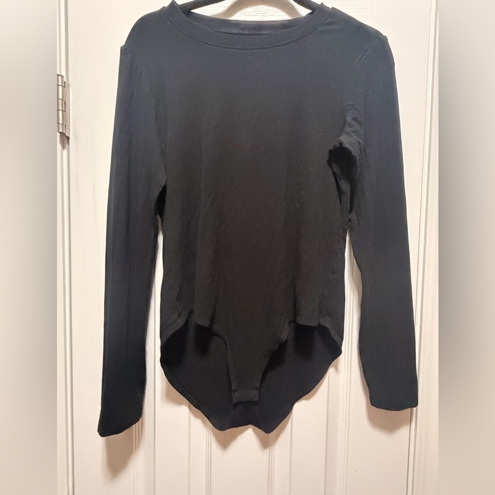 Black Long Sleeve Bodysuit